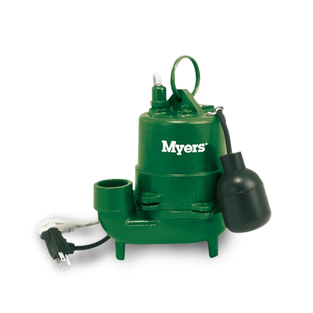 Myers S40HT Submersible Sewage Pump 0.33 H.P. 115V