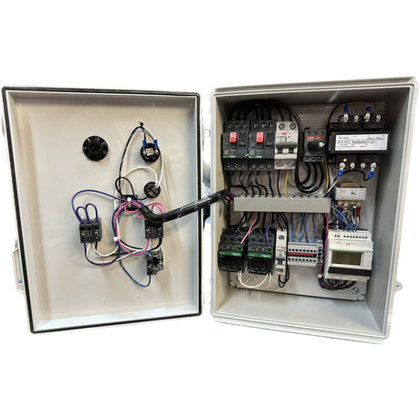 Duplex Control Panel for 1/2 HP to 1 HP Single Phase Submersible Pumps