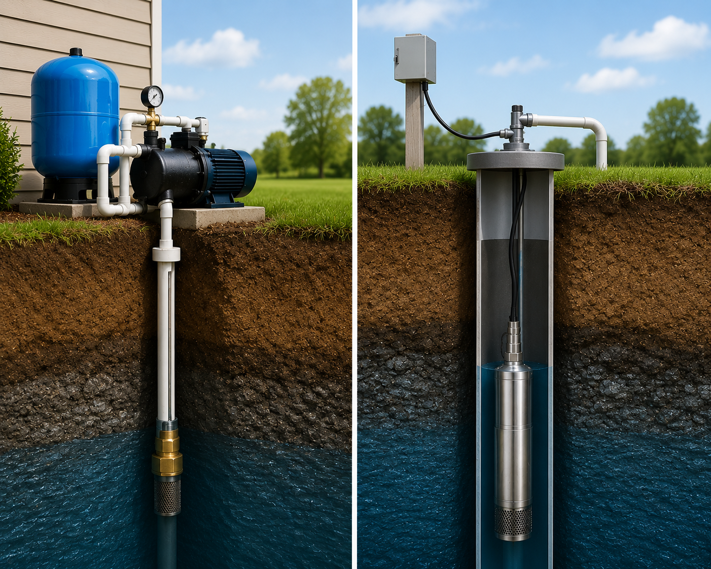 Jet Pump vs Submersible Pump: Which Is Right for Your Well?