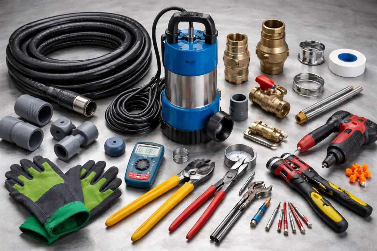 Pump Accessories for Installation, Repair & Maintenance