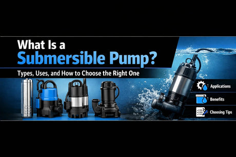 Submersible Pumps for Drainage, Sewage & Water Transfer