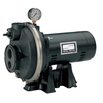 1/2 HP Convertible Shallow or Deep Well Jet Pump w/ Pressure Switch,Dual Voltage 