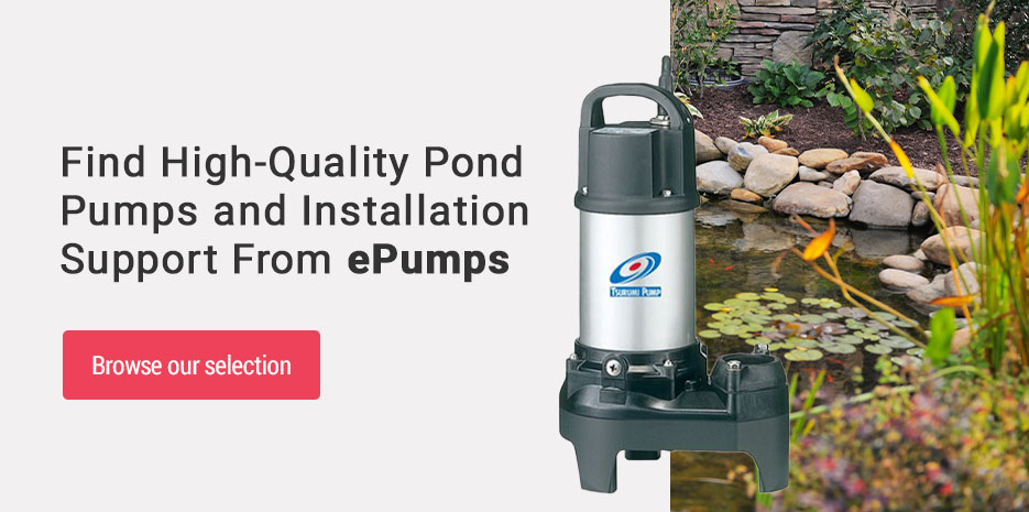 Find High-Quality Pond Pumps From ePumps